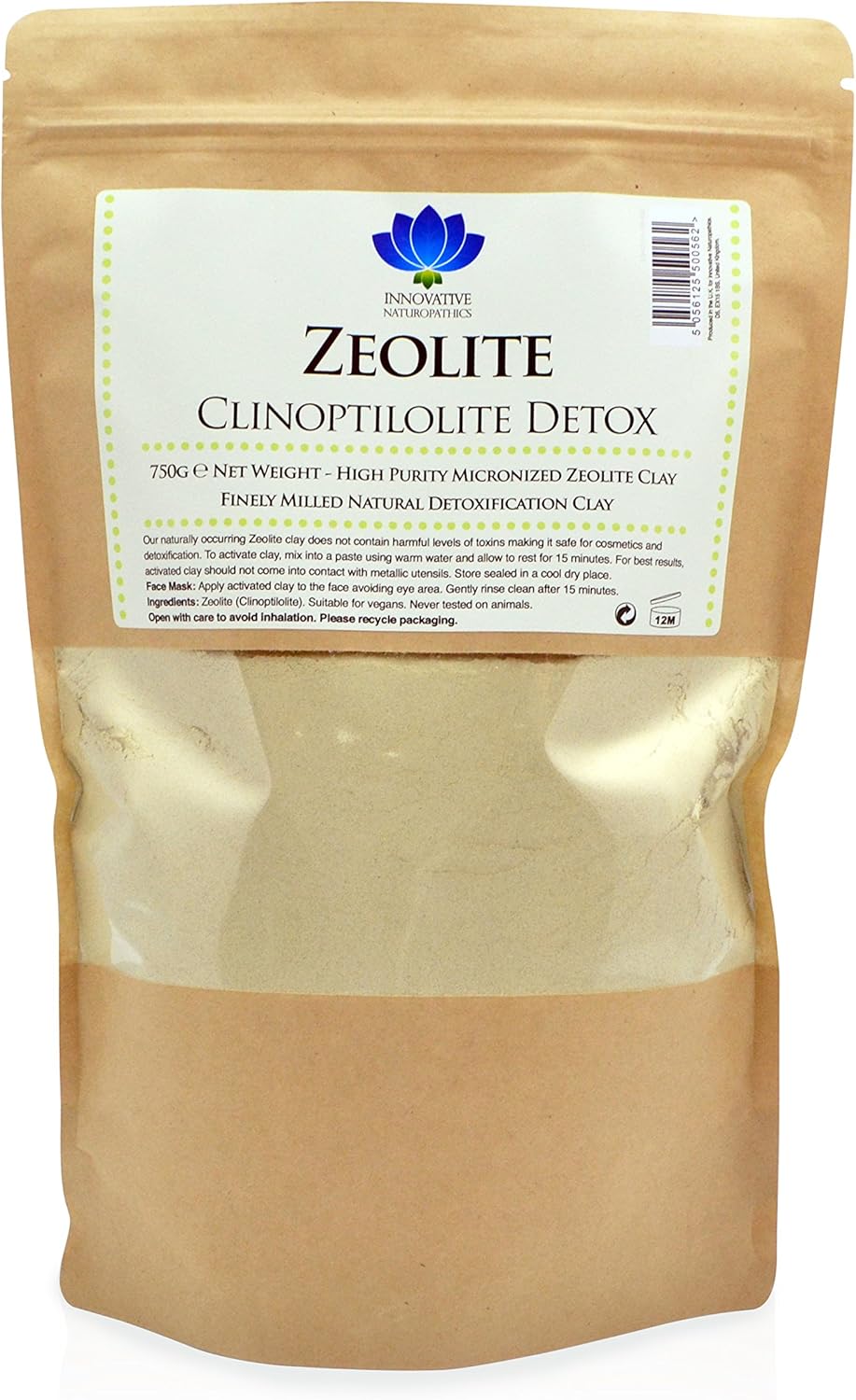 Micronized Zeolite Detox Powder - 750g