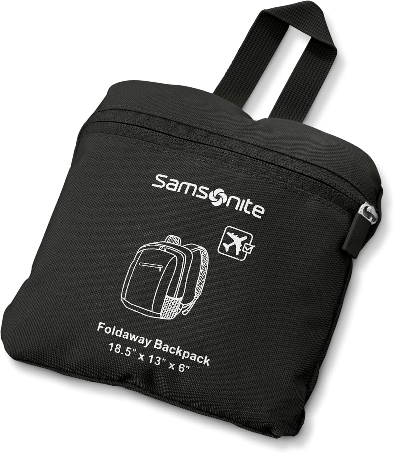 Samsonite Foldaway Backpack, Black