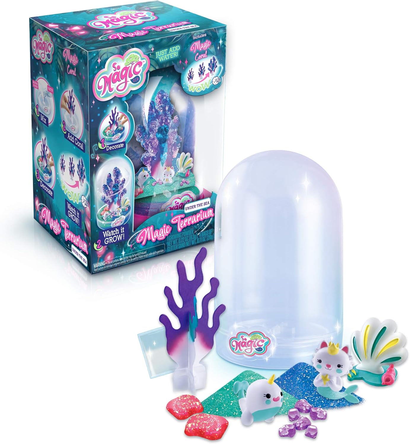 Canal Toys So Magic DIY - Large- Magic Terrarium Kit- Under The Sea