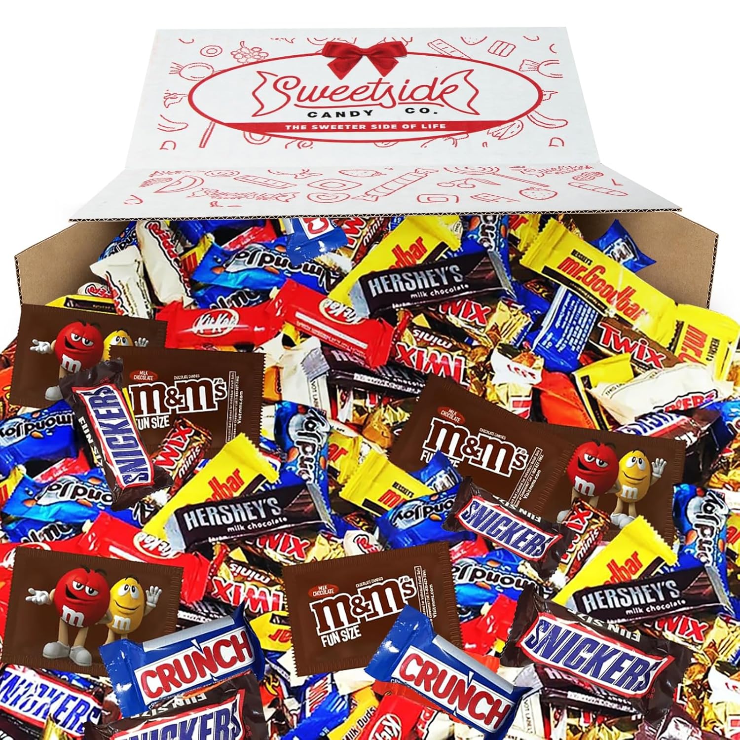 Chocolate Candy Variety Pack, 5lb Pack of Halloween Candy Variety Pack Bulk, Perfect assorted chocolate box for Parties and Trick or Treats, Ideal chocolate assortments for Sharing with loved ones