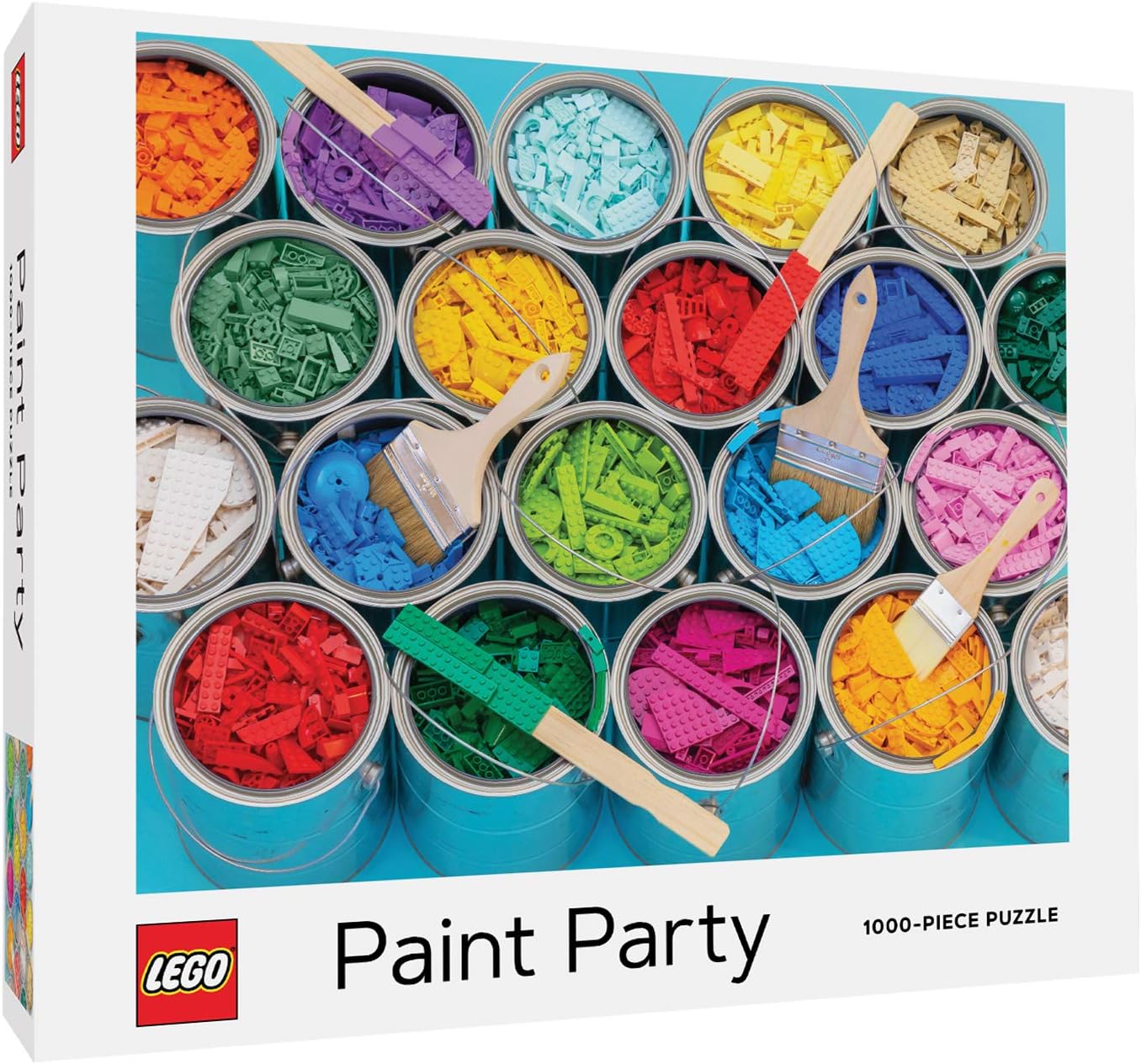 Chronicle Books 79704 Lego Paint Party Puzzle, One-Size