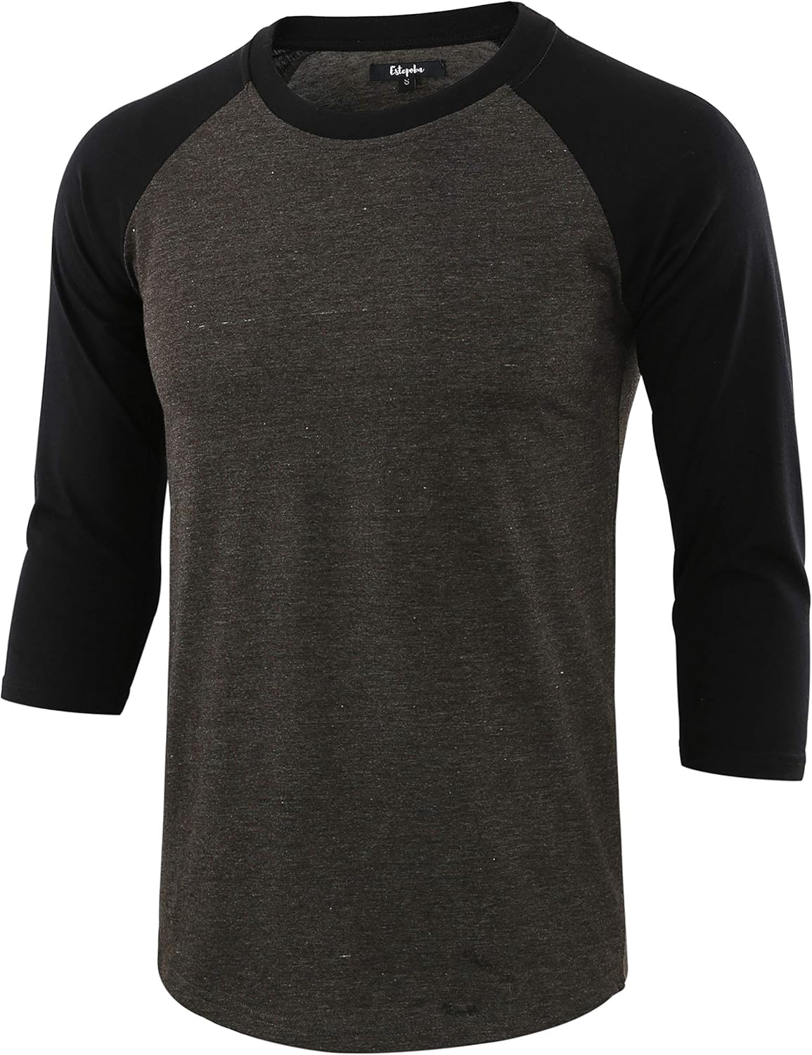 Men's Slim Fit Short/Long Raglan Sleeve Active Workout Running Hiking Baseball Tee Shirts
