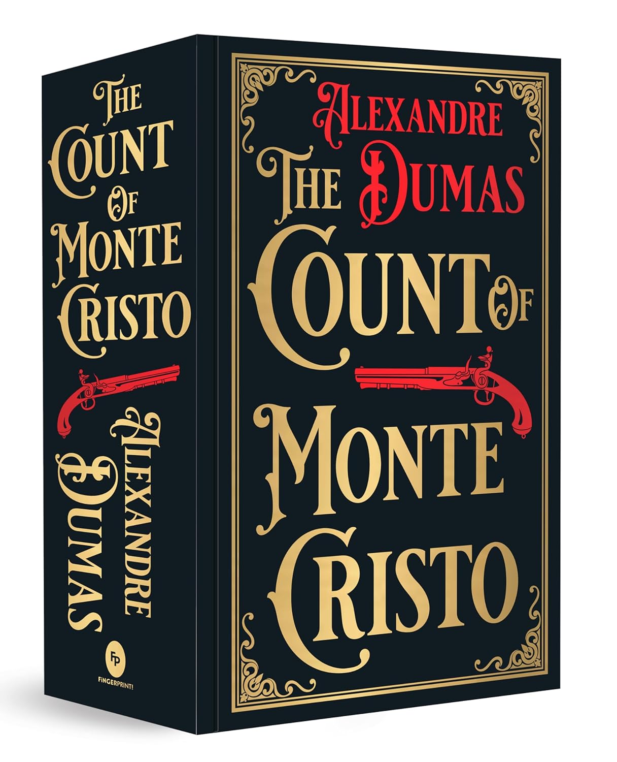 The Count of Monte Cristo: Deluxe Hardbound Edition (Fingerprint! Classics)