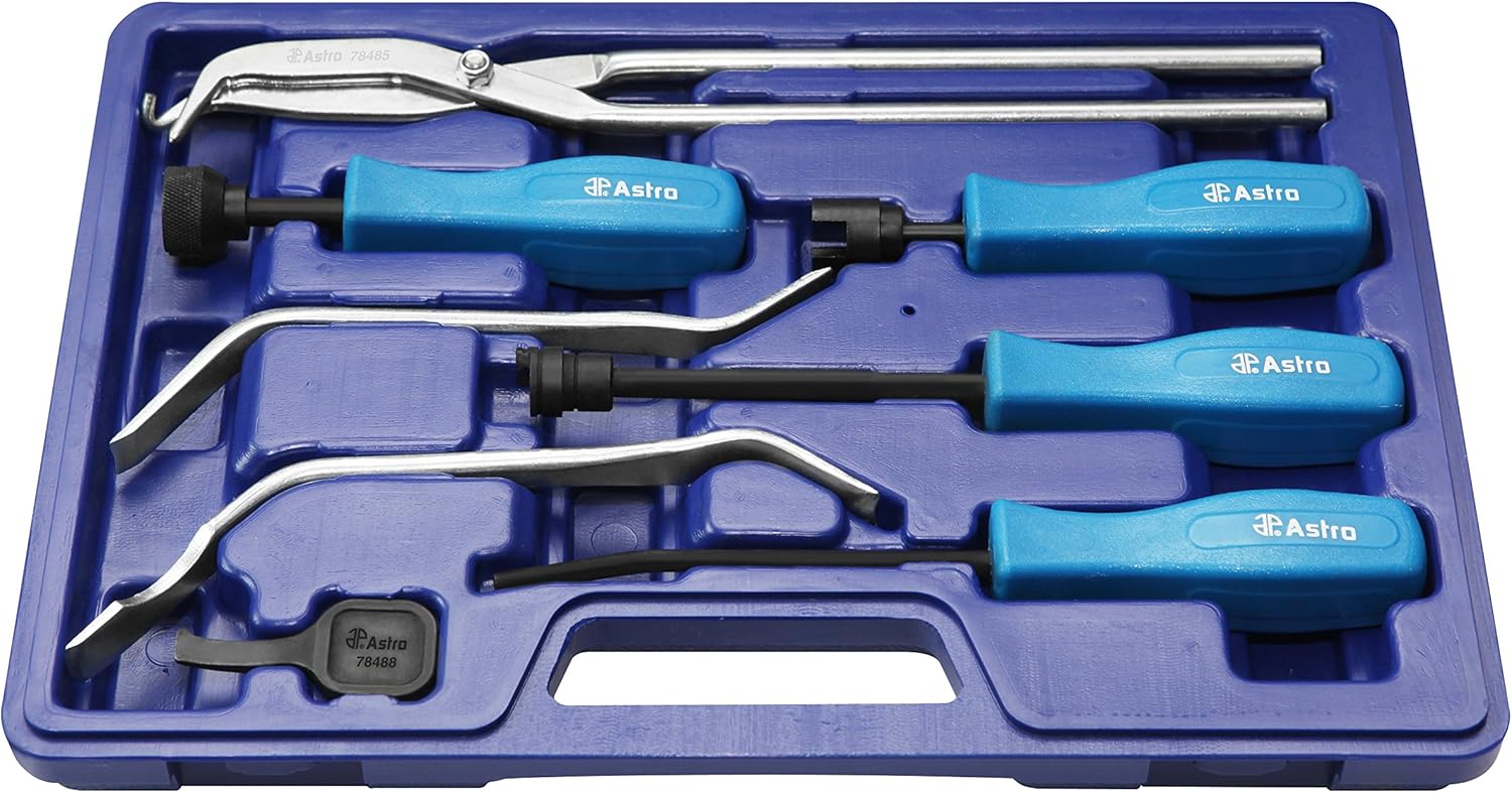 Astro Pneumatic Tool 7848 8-Piece Professional Brake Tool Set