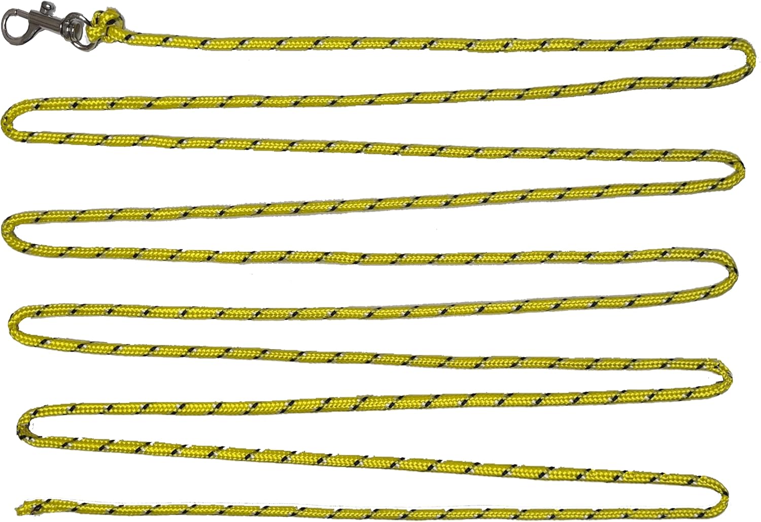 Training Dog Safety Line Thin Training Lead for small Dogs and puppies, 3M approx. High vis Recall Nylon Rope Line for Small dog and Puppy - Duty Swivel Hook – Leash for Pet Obedience