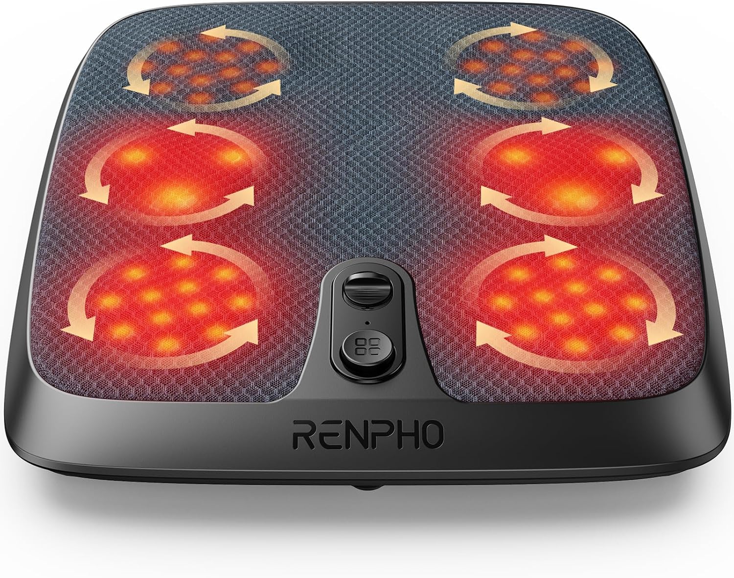 RENPHO FSA Foot Massager Mat with Heat & Kneading for Plantar Fasciitis
