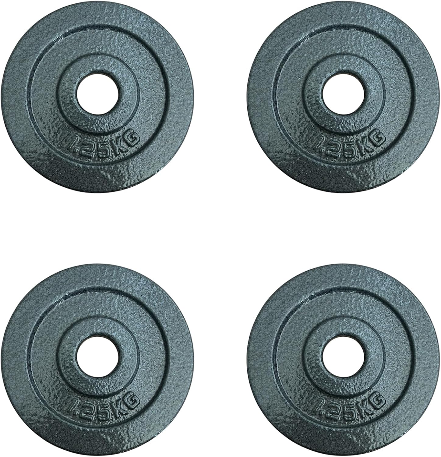 Chase Fitness Cast Iron Weight Plates, 1.25kg - 20kg, 1-Inch Hole, for Barbell and Dumbbell Training