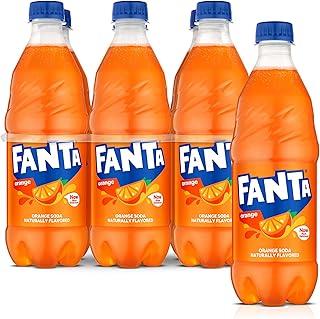 Fanta Orange, 16.9 Fl Oz, Pack of 6
