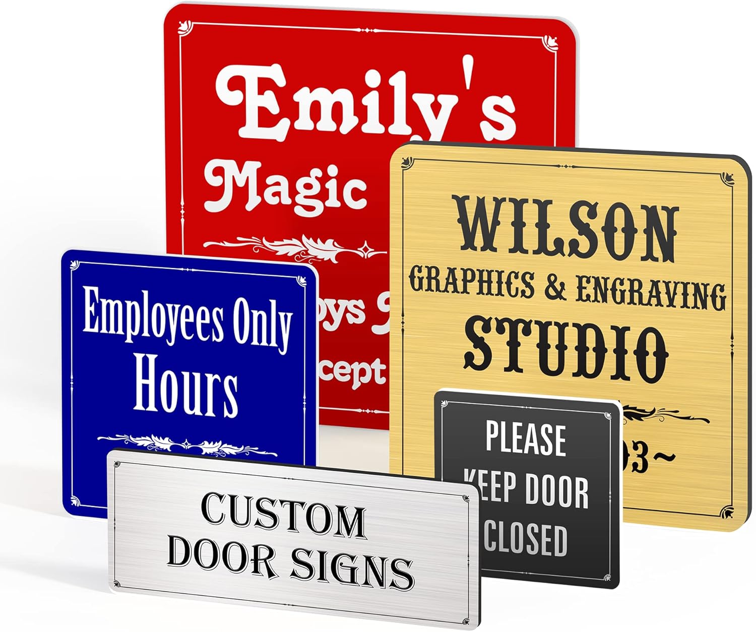 Door signs and plaques, Bedroom Door Signs, Name Plates for Doors, Custom House Name Plate, Personalised Door Plaques
