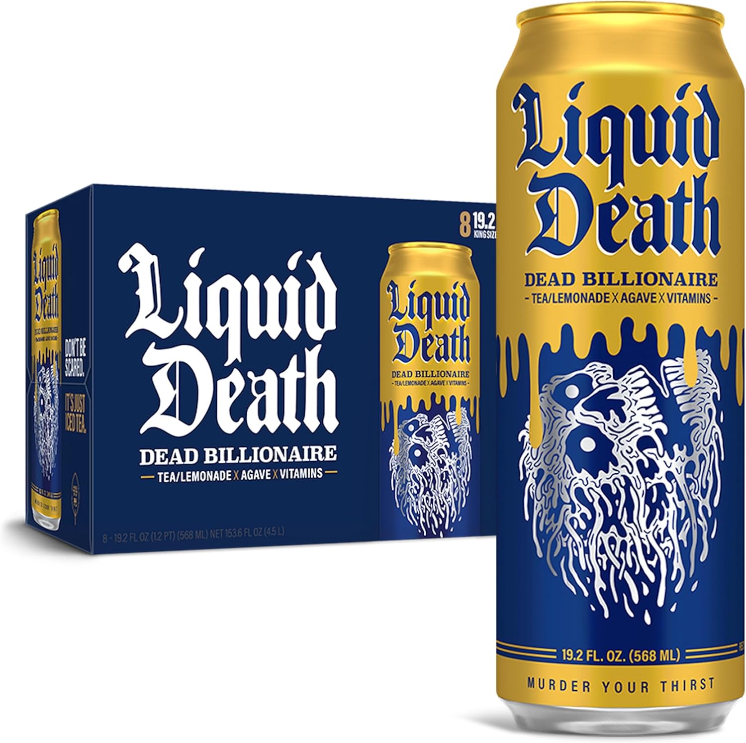 Liquid Death Iced Tea Armless Palmer 153.6FO