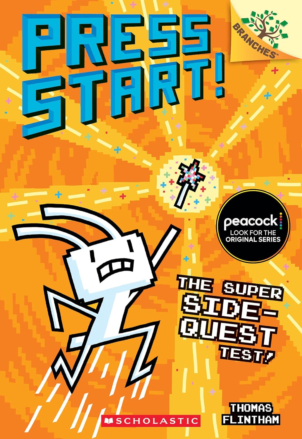 The Super Side-Quest Test!: A Branches Book (Press Start! #6) (6)