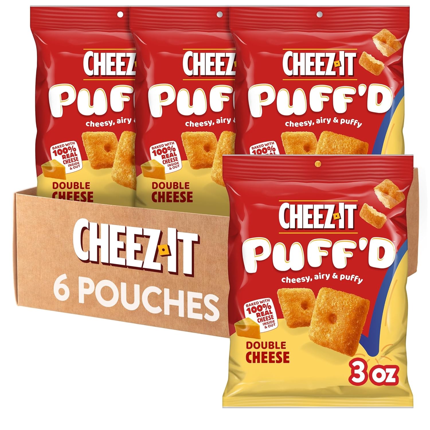 Cheez-It® Puff'd® Double Cheese 3oz 6ct
