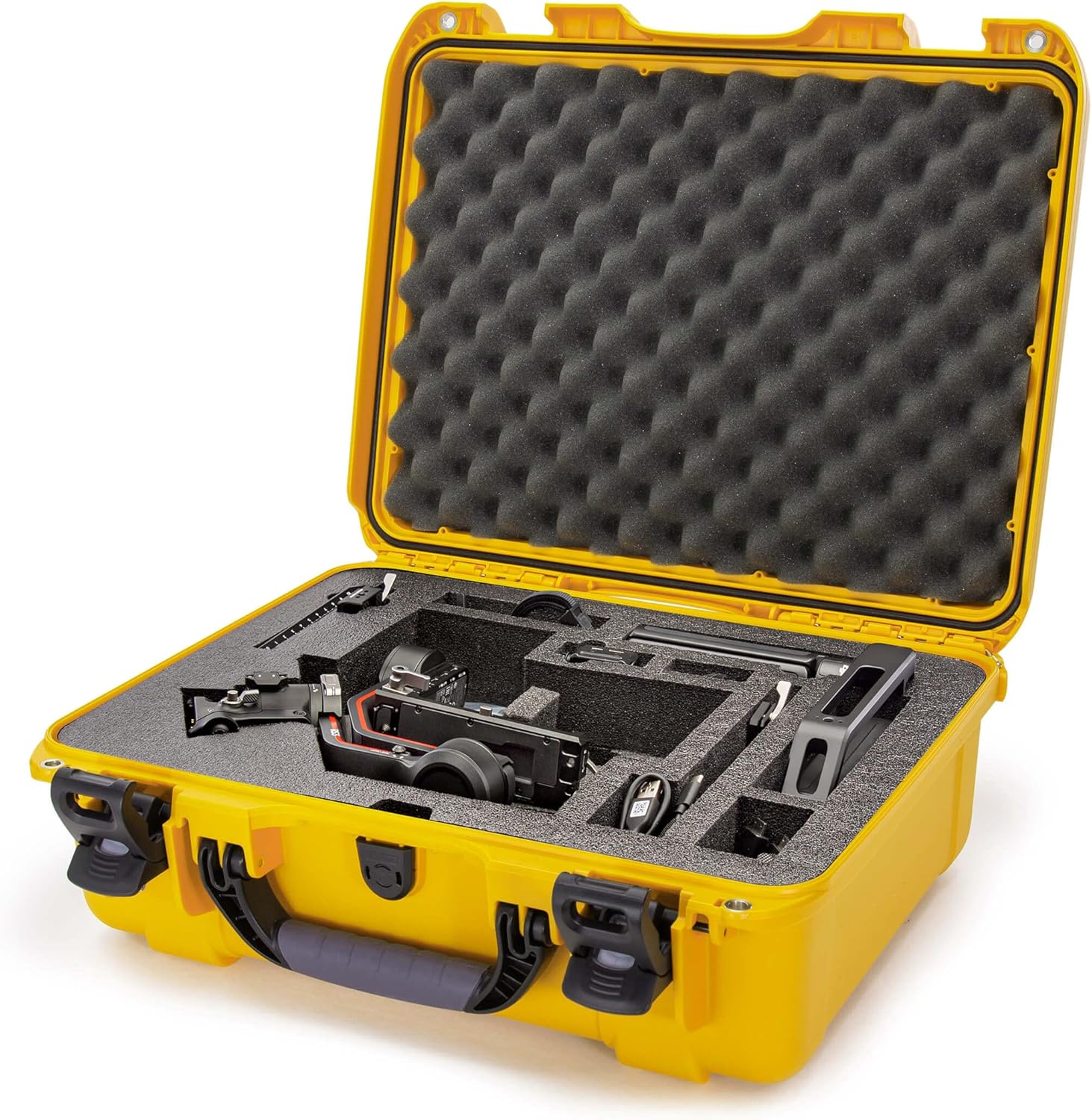 Nanuk 930 Waterproof Hard Case with Foam Insert for DJI RS 3/RS 3 Pro Combo, Yellow