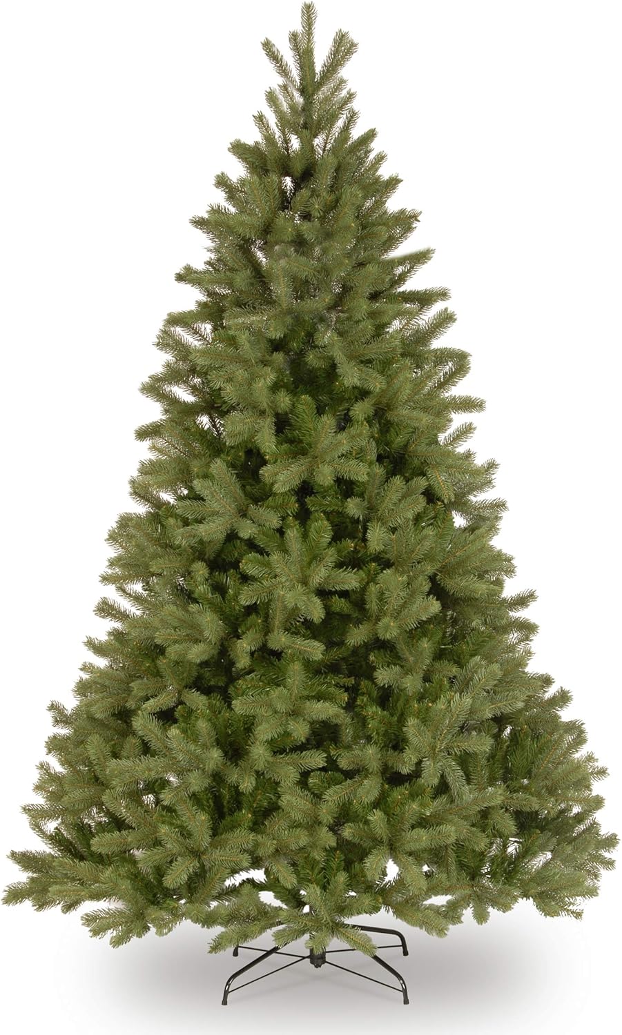 National Tree Company 7.5 ft Unlit Downswept Douglas Fir Artificial Christmas Tree, 1,867 Tips, Includes Stand, Green