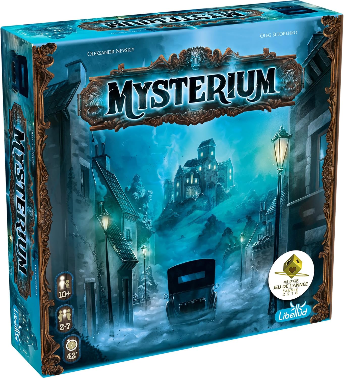 Asmodee Mysterium Board Game - Enigmatic Cooperative Mystery Game with Ghostly Intrigue, Family Fun for Kids & Adults, Ages 10+, 2-7 Players, 42 Minute Playtime