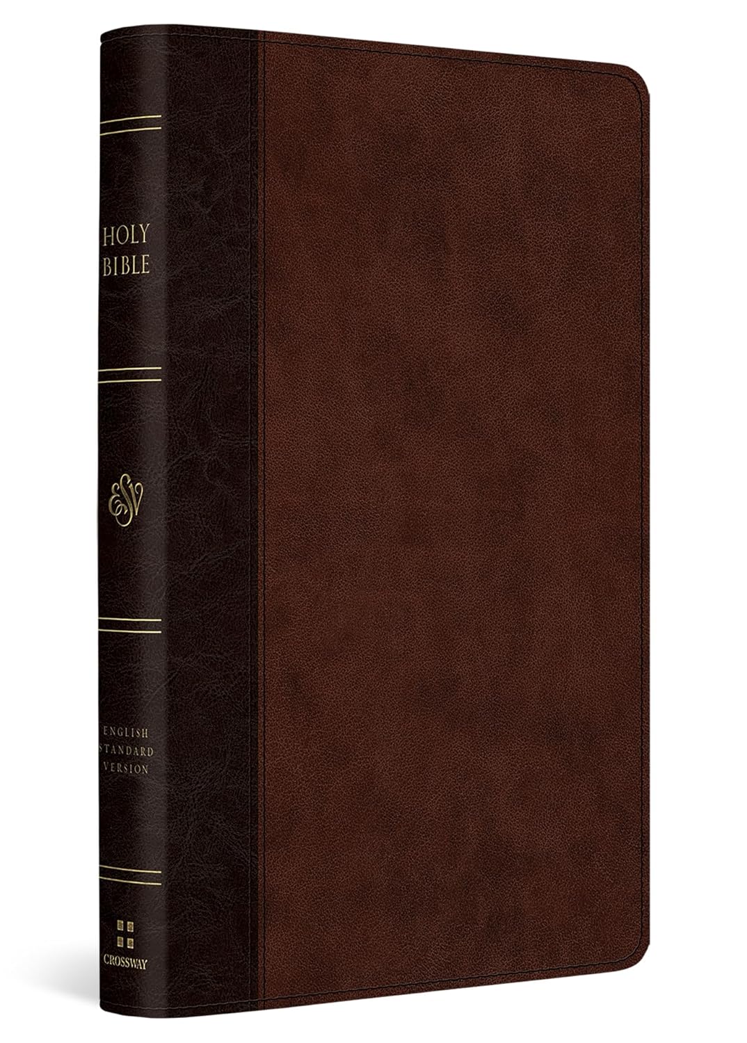 ESV Large Print Thinline Reference Bible (TruTone, Brown/Walnut, Timeless Design): English Standard Version, Brown/Walnut TruTone, Thinline Reference Bible