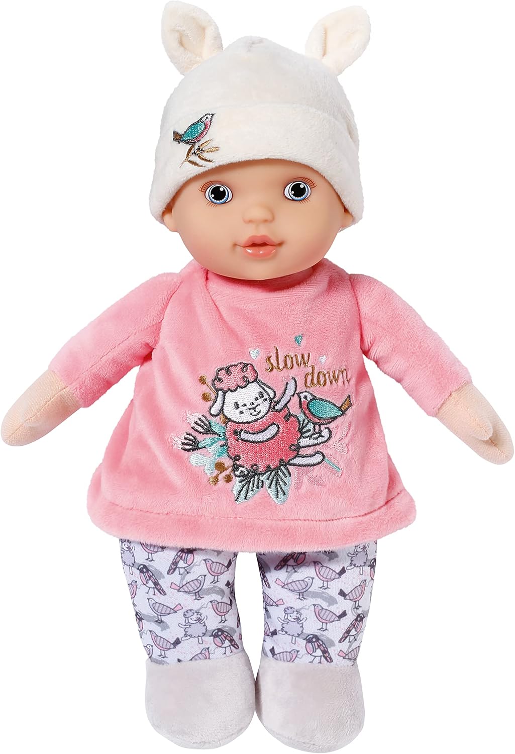 Baby Annabell Sweetie for babies - 30 cm soft bodied doll with integrated rattle - Suitable from birth - 706428, Multicolor, 15.4 x 27.3 x 25 centimeters