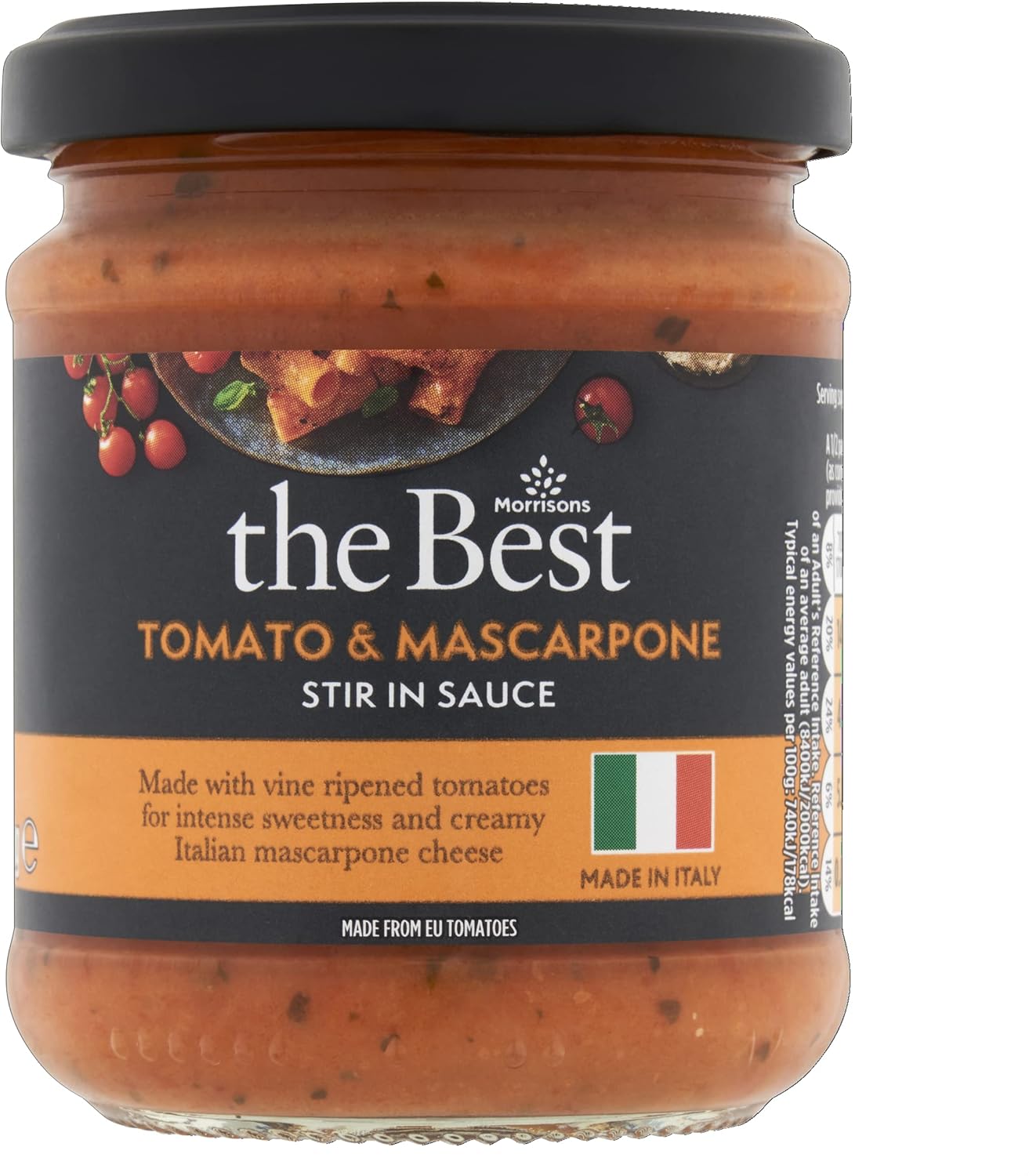 Morrisons The Best Tomato & Mascarpone Sauce, 190g