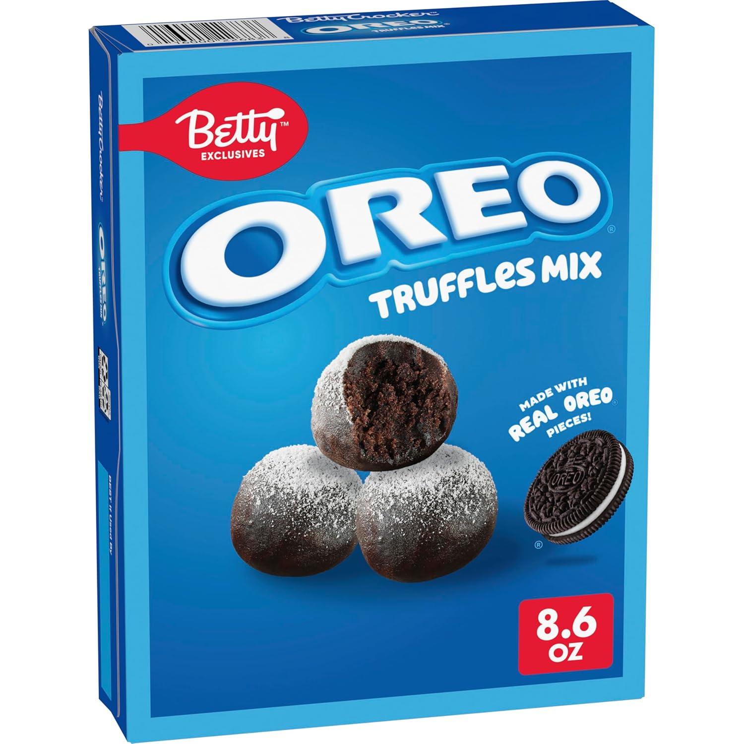 Betty Exclusives OREO Truffles Mix, Made with Real OREO Cookie Pieces, 8.6 oz