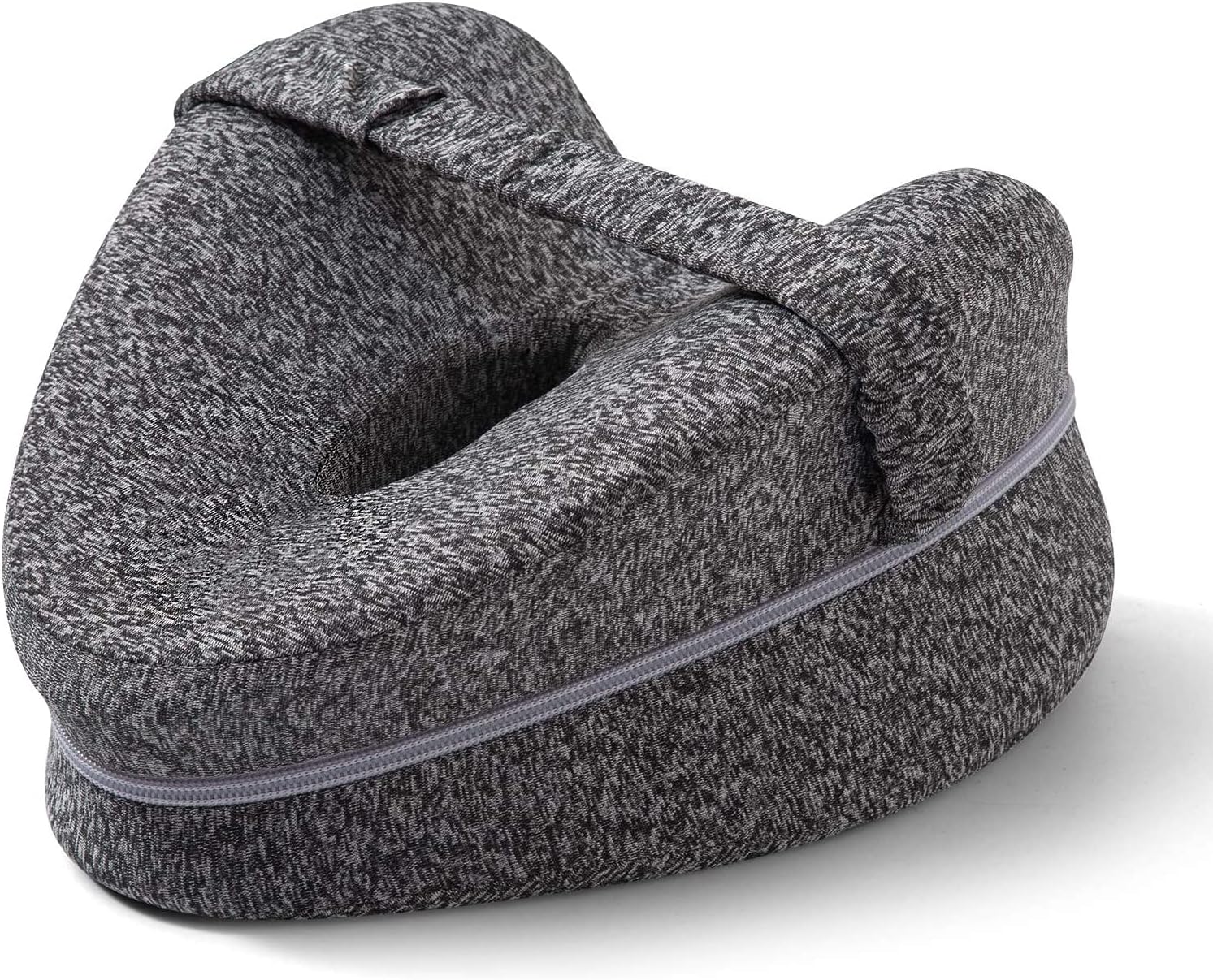 CAIFU Knee Pillow, Memory Foam Wedge Pillow Knee Pillow for Sleeping on Side, Leg Pain, Knees Pain, Joints Pain & Pregnancy Bed Leg Cushion for Side Sleepers