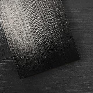 Art3d 36-Pack 54 Sq.ft Peel and Stick Floor Tiles Vinyl Plank Flooring Wood Look, Adhesive and Waterproof Tile Sticker for Bedroom, Living Room, Kitchen, RV in Black