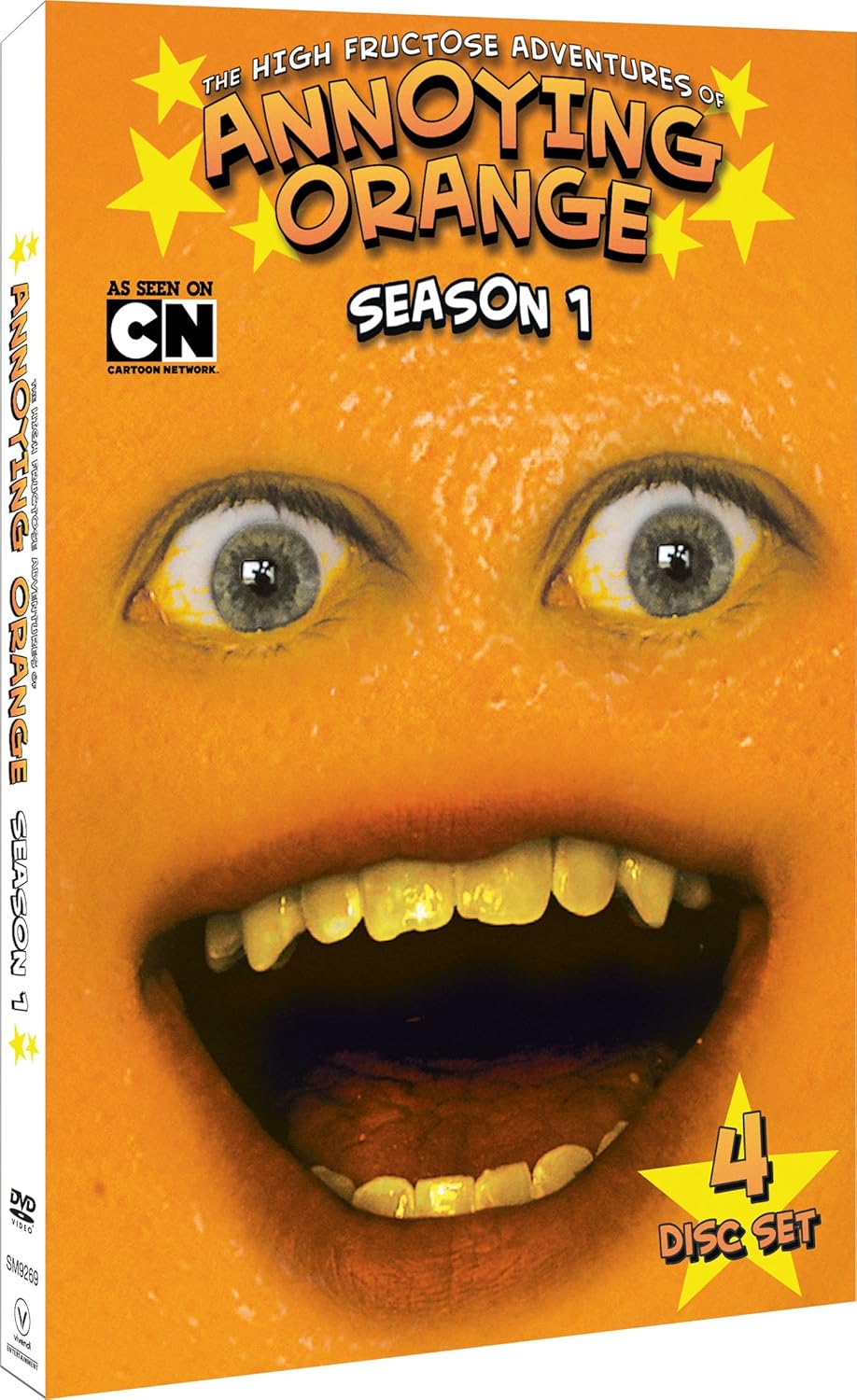 HIGH FRUCTOSE ADVENTURES OF ANNOYING ORANGE DVD