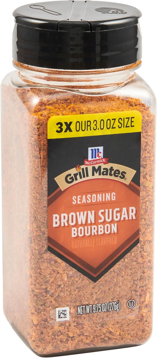 McCormick Grill Mates Brown Sugar Bourbon Seasoning, 276g (9.75 oz)