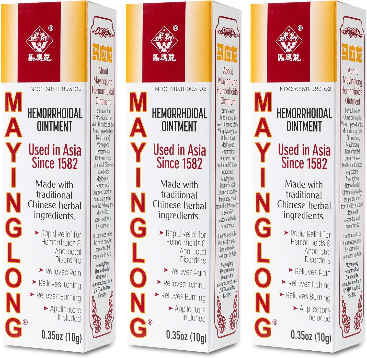 Musk Hemorrhoidal Ointment, Helps Relieve Itching, Burning, or Discomfort Fast (3 Pack)