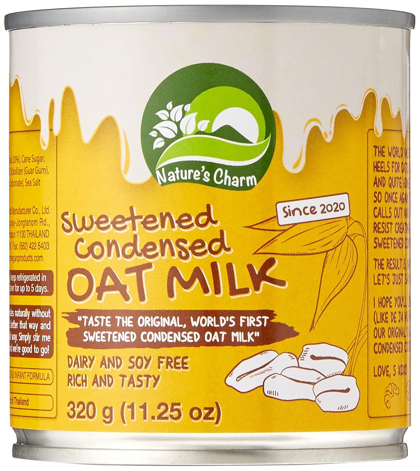 Natures Charm Milk Oat Condensed 11.25 FO