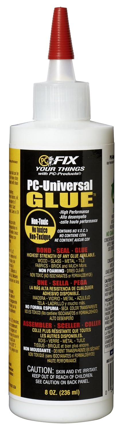 PC Products PC-Universal Glue, High Performance Adhesive, 8 oz, 808085