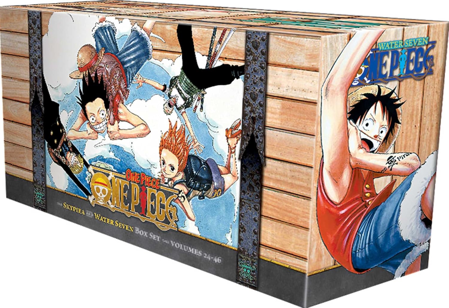 One Piece Box Set 2: Skypiea and Water Seven: Volumes 24-46 with Premium: Volume 2 (One Piece Box Sets)