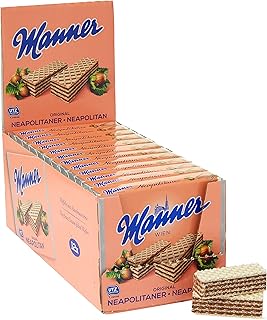 Manner Original Neapolitaner Wafers 75 g (Pack of 12)