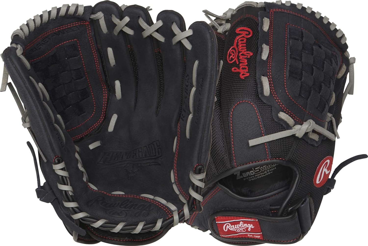 Rawlings | Renegade Adult Ball Glove | Baseball/Slowpitch Softball | Multiple Styles