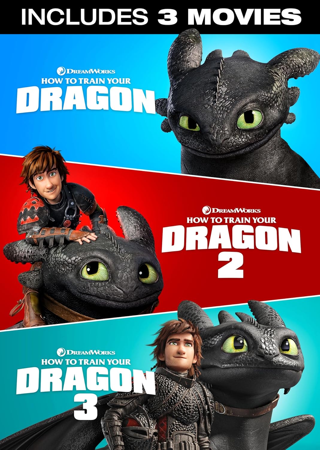 How to Train Your Dragon: 3-Movie Collection [DVD]