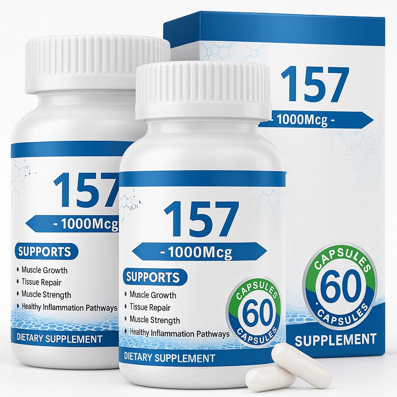 157 Capsules, Non-GMO, Gluten Free, 120 Capsules