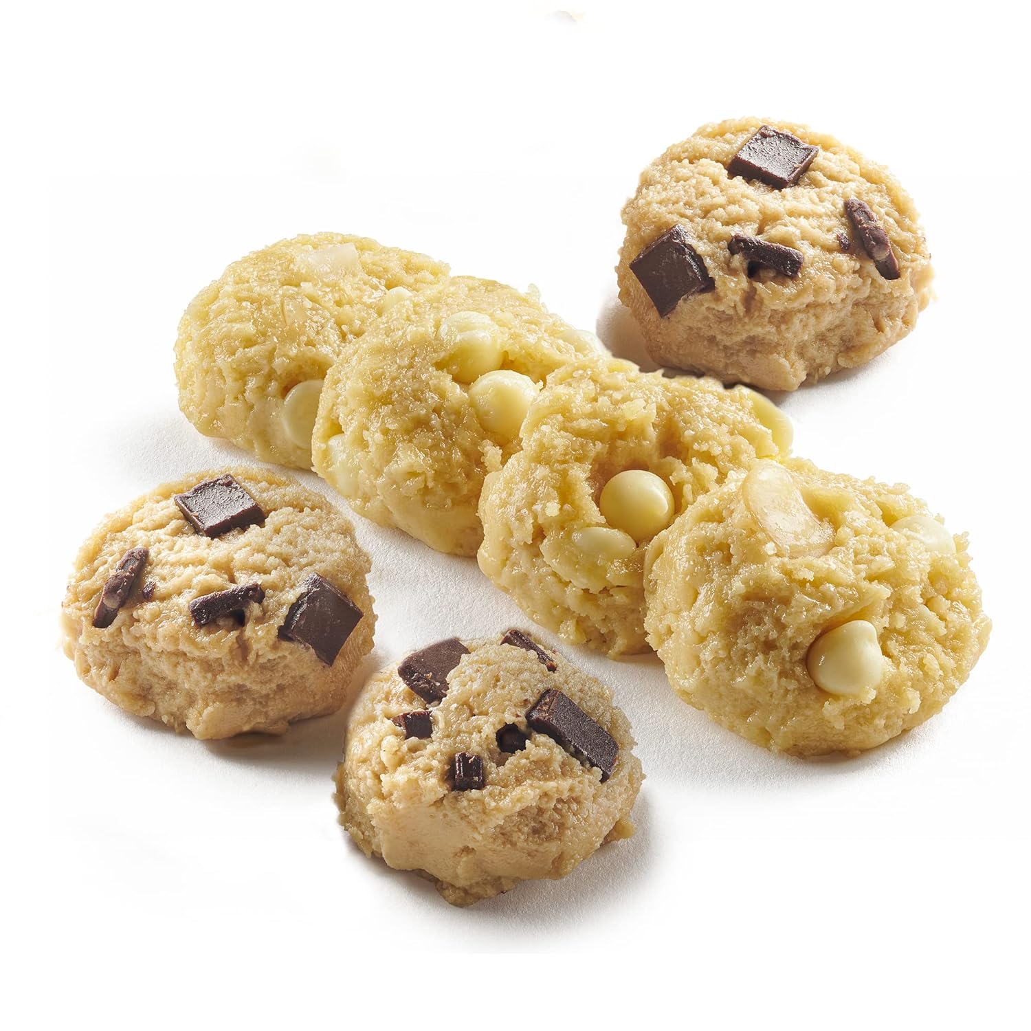 David's Cookies Preformed Frozen Cookie Dough Chocolate Chunk & Macadamia White Chip 80 count