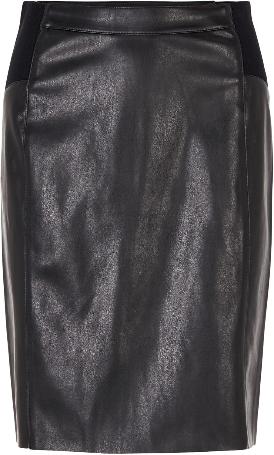 VERO MODA Women's Vmbuttersia Hw Coated Skirt Noos