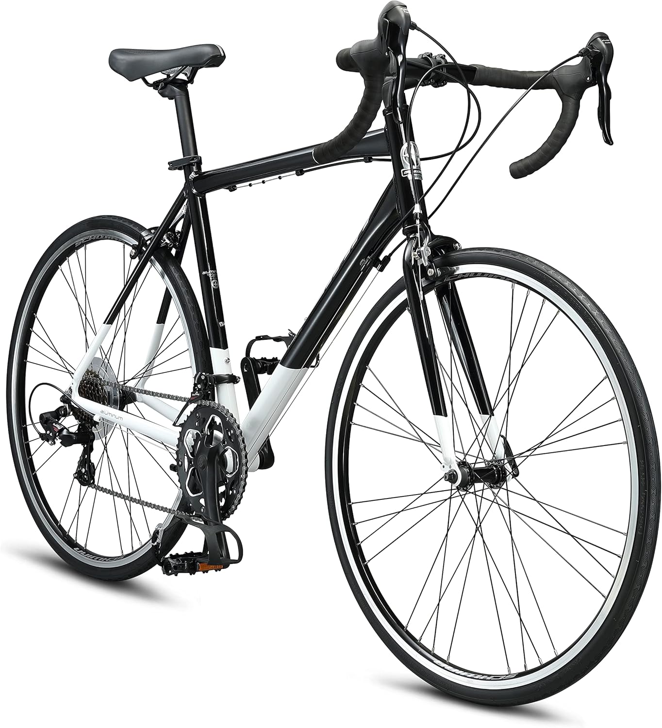 Schwinn Phocus 1.6 Disc Road Bike, 700c Bike for Men and Women, 16-Speed Road Bicycle, Lightweight Aluminum Frame, Alloy Carbon Fork, Disc Brakes, Aerodynamic Riding Position, Bikes for Adults