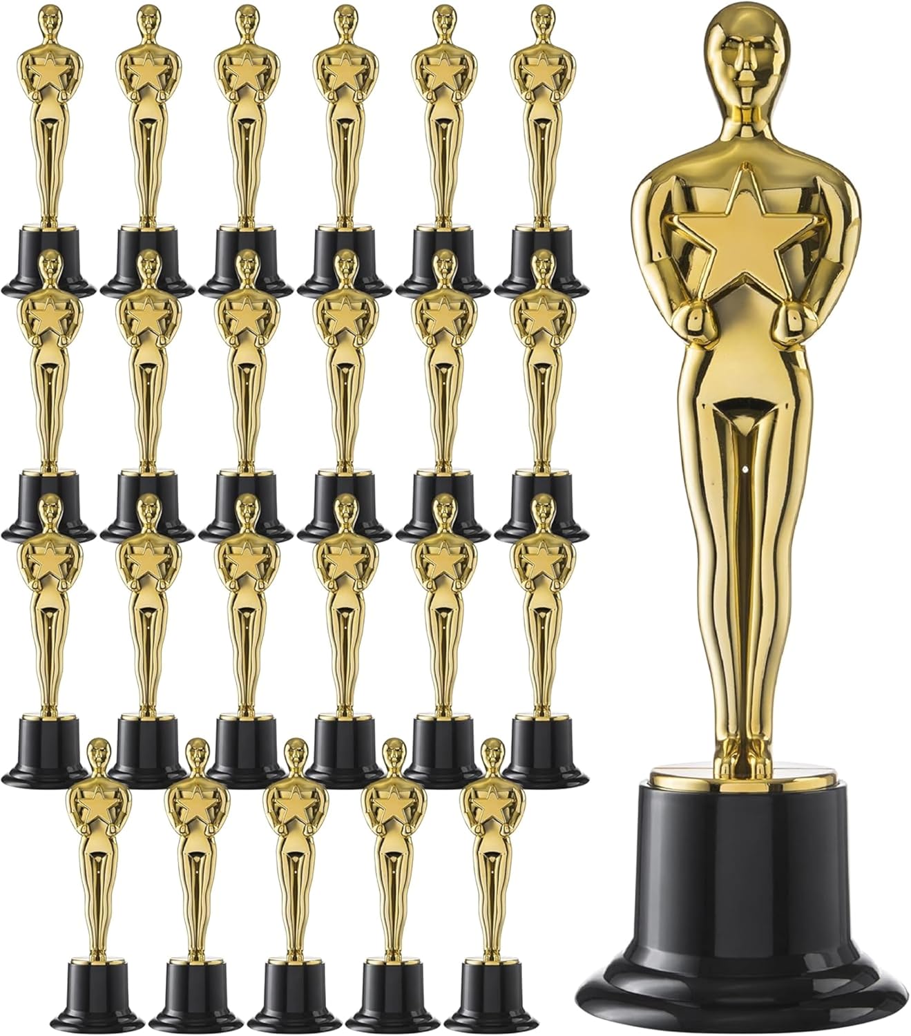 Prextex Trophy Award - Perfect Awards and Trophies for Kids & Adult Award Parties, Small Trophy Cup for Recognition, Ideal Kids Trophy for Competitions and Events