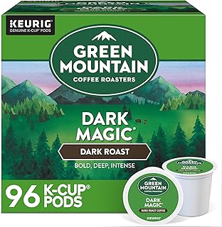 Green Mountain Coffee Roasters Dark Magic Coffee, Keurig Single-Serve K-Cup pods, Dark Roast, 96 Count