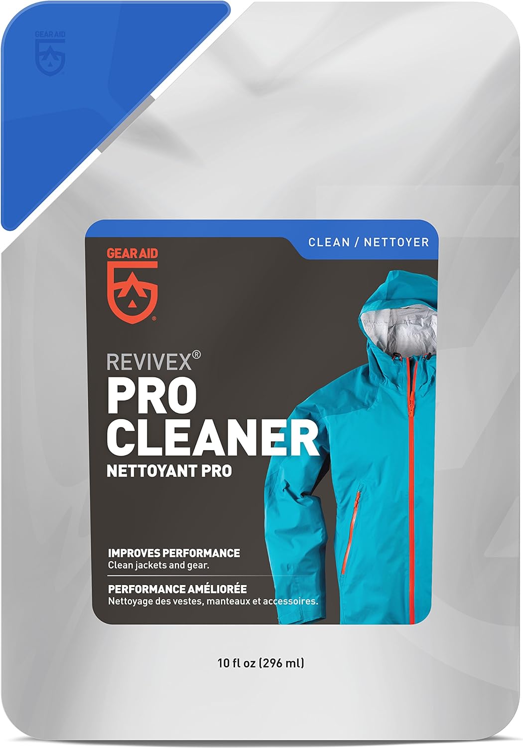 Gear Aid Revivex Pro Cleaner 10oz Safely Cleans Gear Synthetic Fabrics (2-PACK)