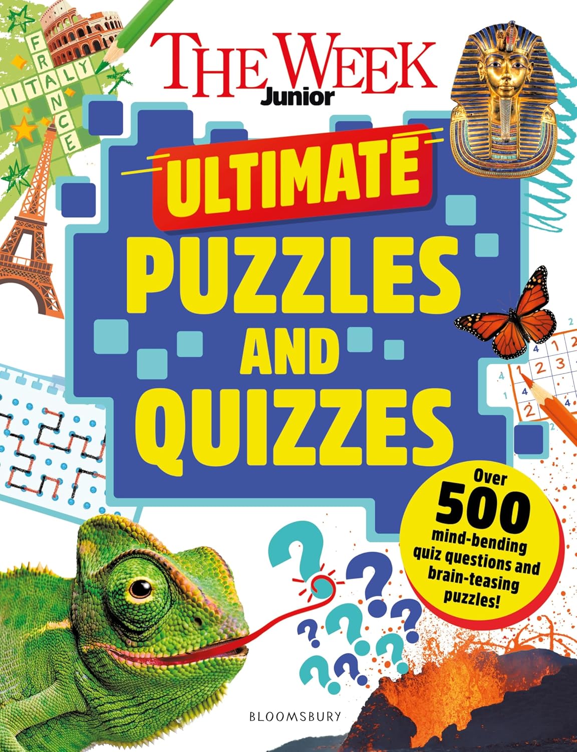 The Week Junior Ultimate Puzzles and Quizzes: Over 200 pages of mind-bending quizzes, sudoku, word searches, crosswords and much more