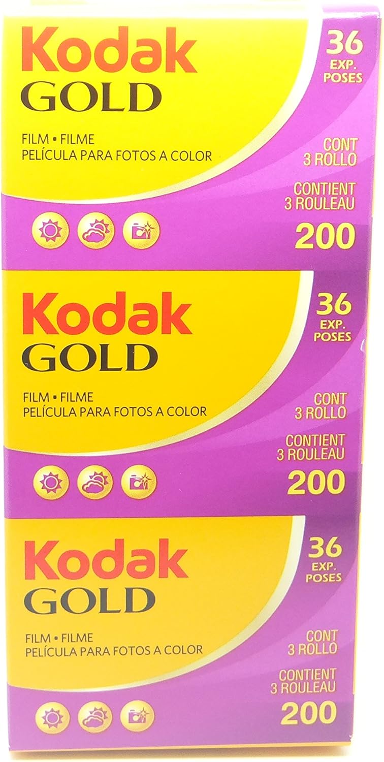 Kodak Kodacolor Gold 200 GB 135-36 CN 3 P Film