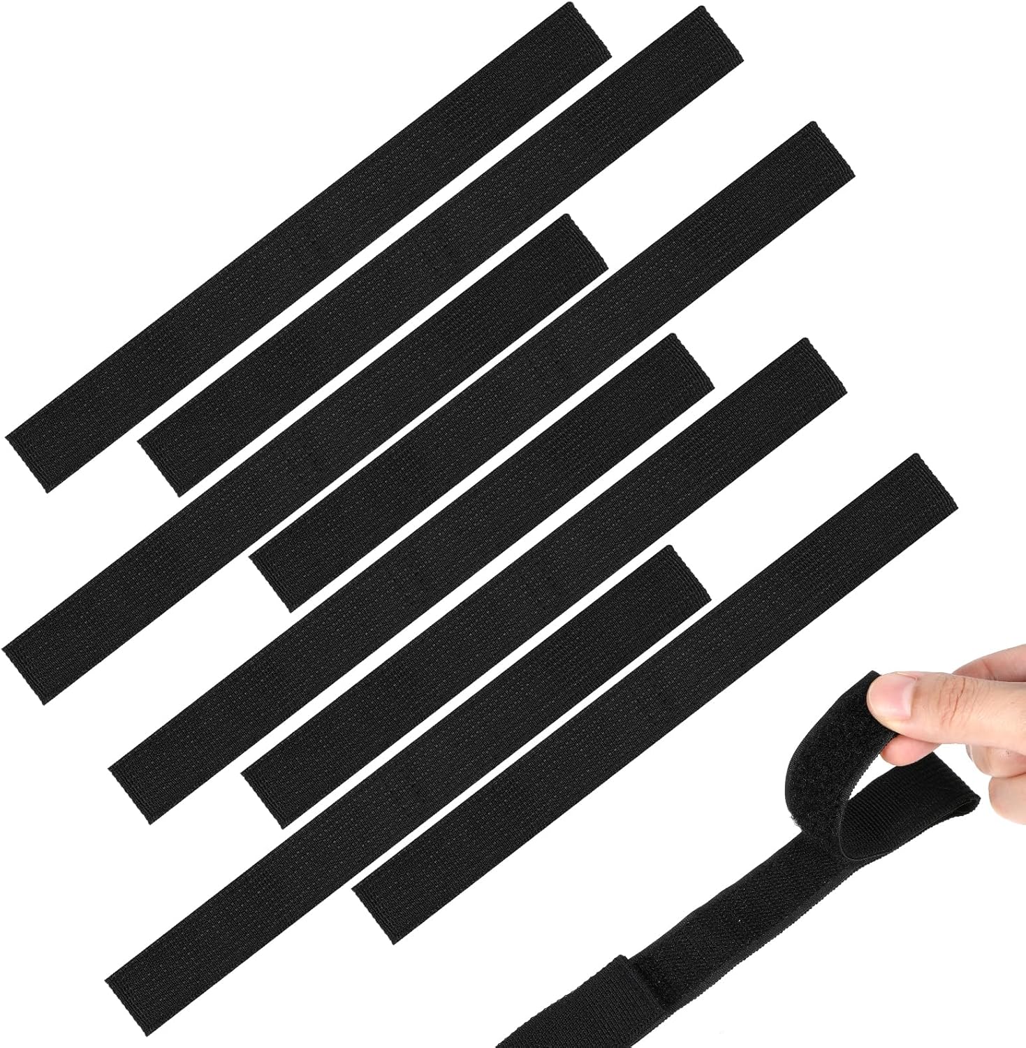 Hoverboard Seat Attachment Straps Adjustable Hoverboard Attachment Replacement Straps for Hoverboards Go Kart Accessories, Compatible with 50cm Electric Self-Balancing Scooters (4PCS)