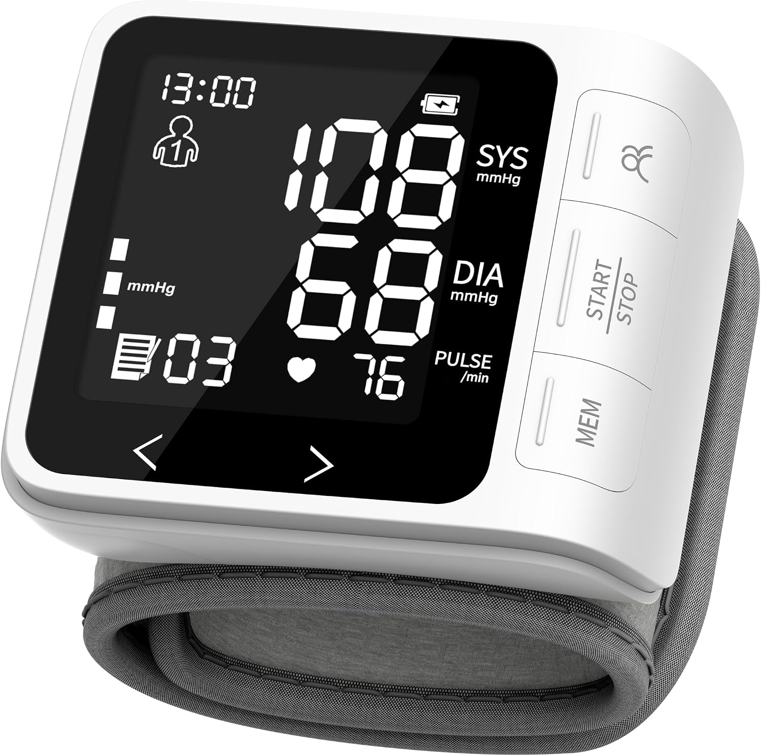 VivaGuard Wrist Cuff Blood Pressure Monitor, FDA-Cleared FSA&HSA Eligible