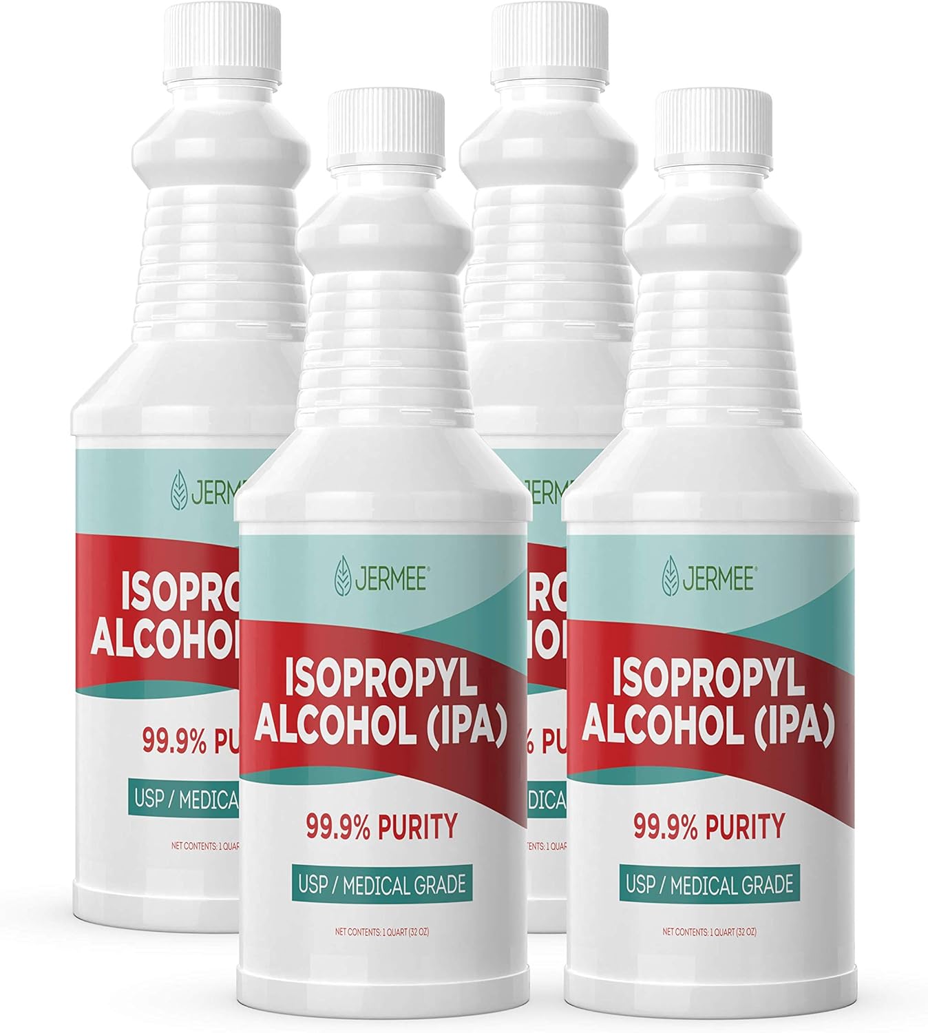 Isopropyl Alcohol (IPA) 99.9% Purity - USP/Medical Grade - Concentrated Rubbing Alcohol, Made in The USA - 128 oz