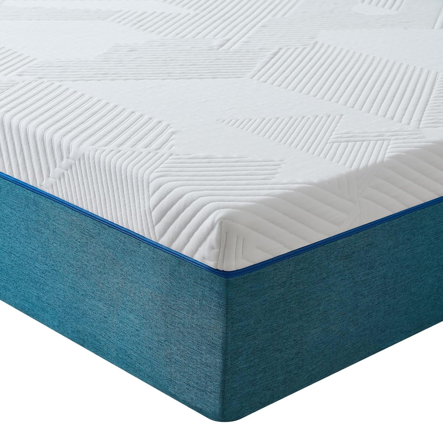 Double Mattress Memory Foam Breathable Medium Firm Perfect for Body Support, Durable for Double Bed Mattress(135x190x22cm)