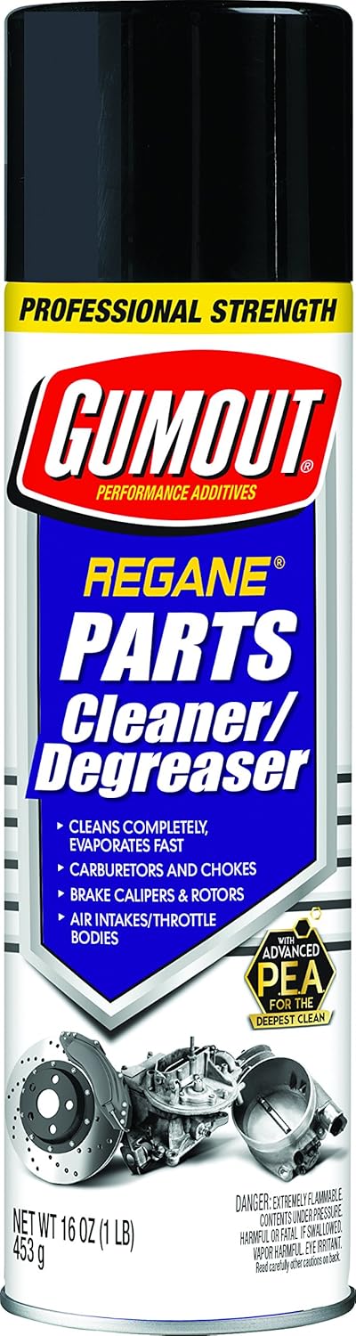 Gumout 540001 Regane Parts Cleaner and Degreaser, 15 oz.