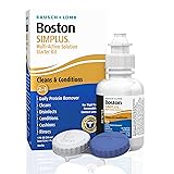 Contact Lens Solution, for Gas Permeable Contact Lenses, Contact Lens Case Included, 1 Fl Oz