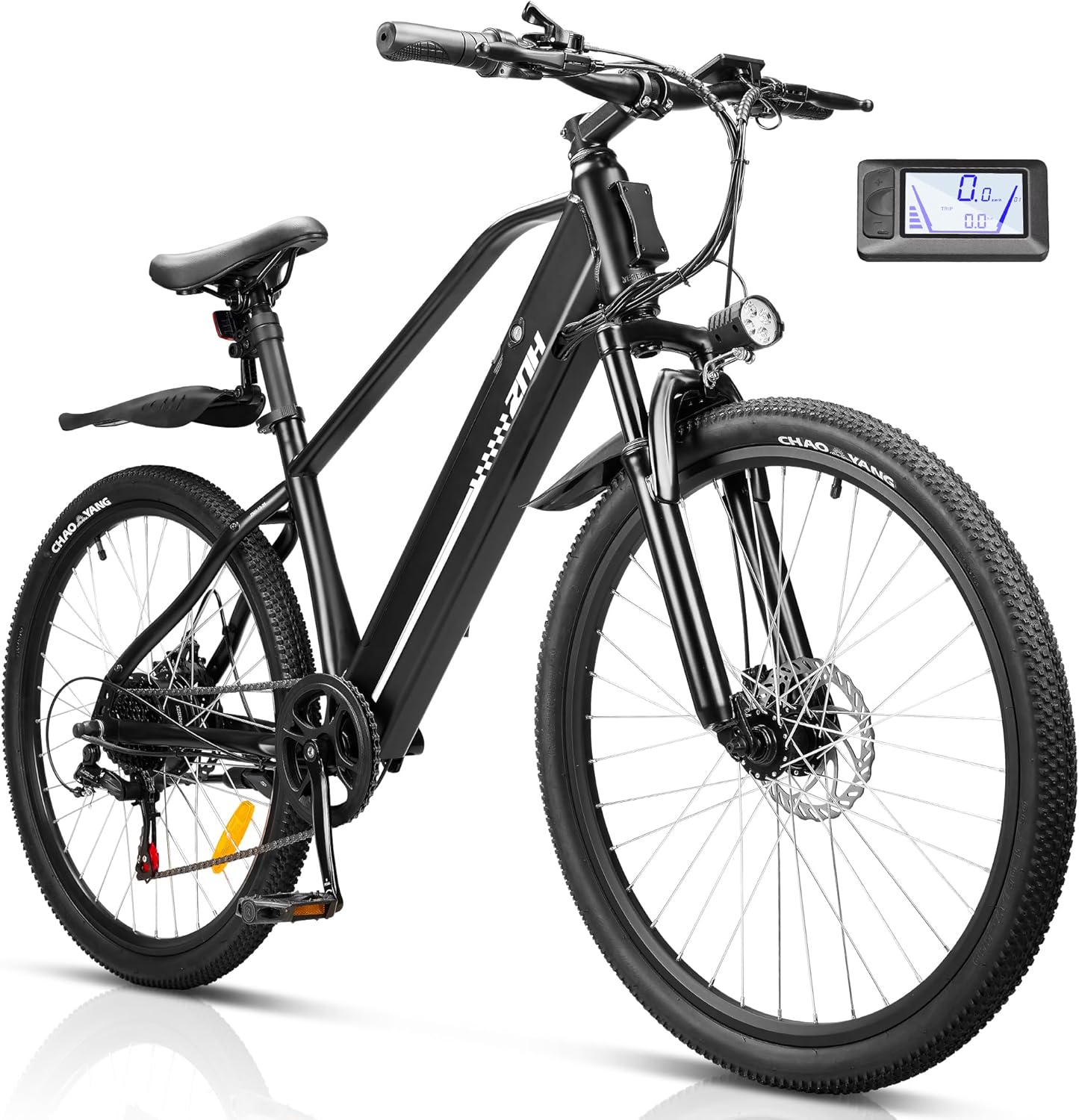 ZNH Adult Electric Bike, 750W Motor | Peak 1000W, 26" x 1.96" Wide Tire, 55-80 Mile Range, 48V 13Ah Battery, City | Mountain E-Bike with Shock Absorber, UL2849 Certified